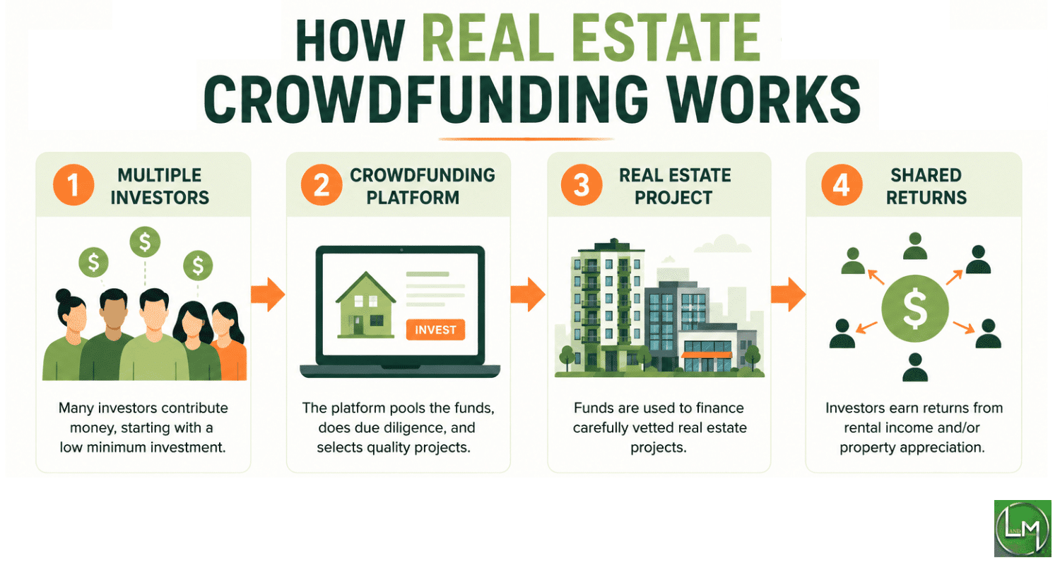 How real estate crowdfunding works